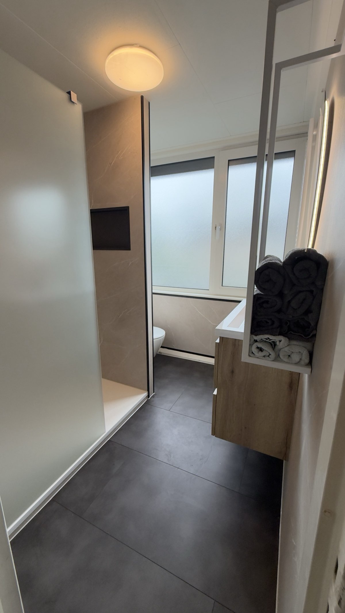 Moderne badkamer