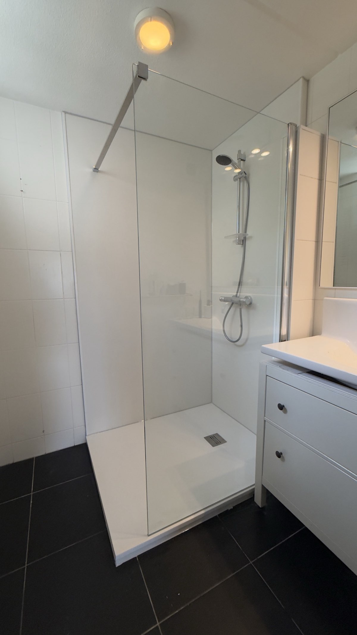 Douche na renovatie in 1 dag