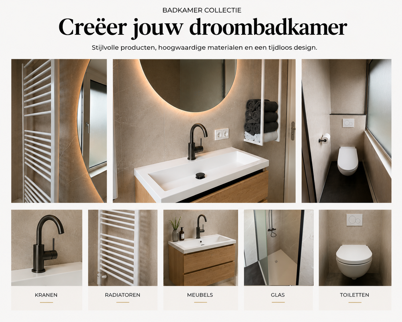 Badkamer renovatie Elburg